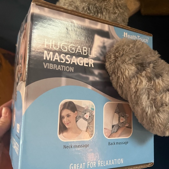 🐈NEW NIB NWT WARMING HEATED FUZZY PLUSH KITTY CAT VIBRATING MASSAGE RELAXER TOY - Picture 6 of 7